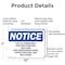 Signmission Fuel Oil Combustible Keep Away From Heat OSHA Notice Sign, Aluminum, 10in W x 7in L, 2PK OS-2PACK-NS-A-710-L-12932 - alternate 3